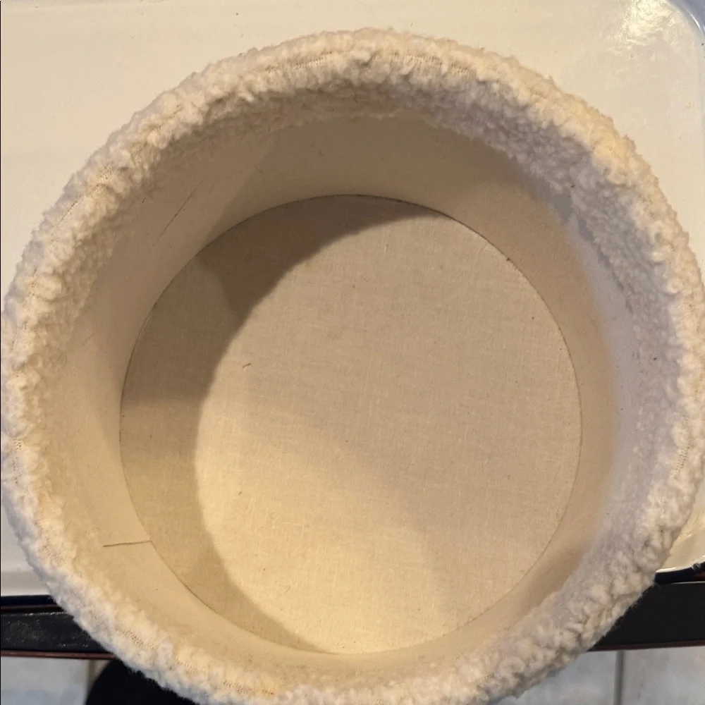 Basket Cozy Tan and Cream Home Accent Basket